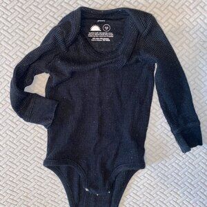 9-12 month Primary baby waffle bodysuit thermal